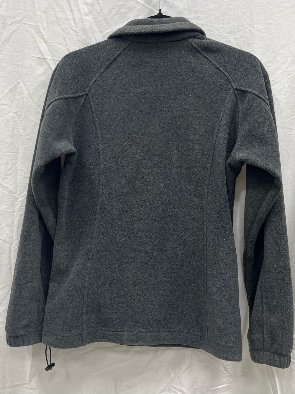 Columbia Women's Charcoal Gray Full-Zip Fleece Jacket Size Small - Picture 2 of 7